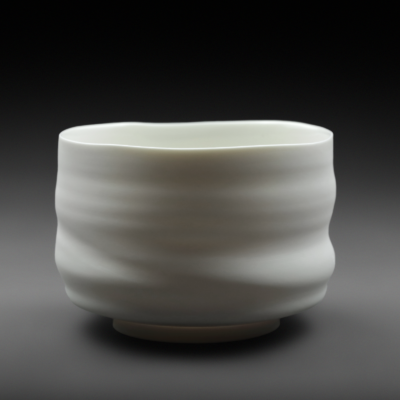 Large porcelain bowl - Eric Faure