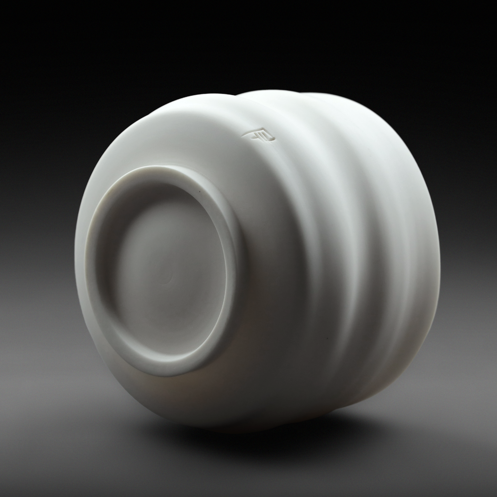 Large porcelain bowl - Eric Faure