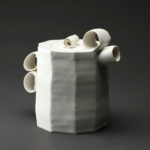 Théière en céramique, porcelaine émaillée blanc