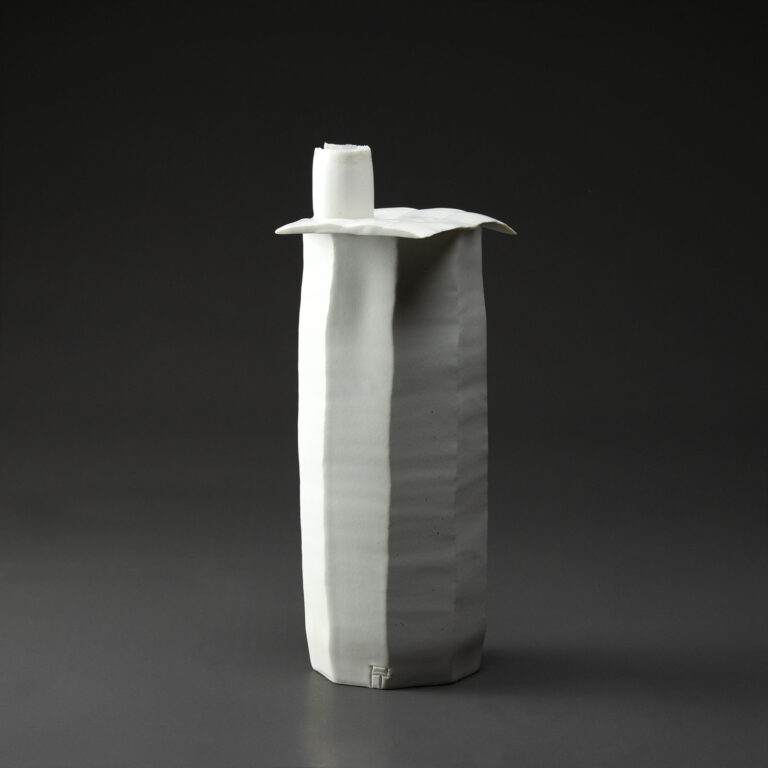 Vase céramique, porcelaine émaillée