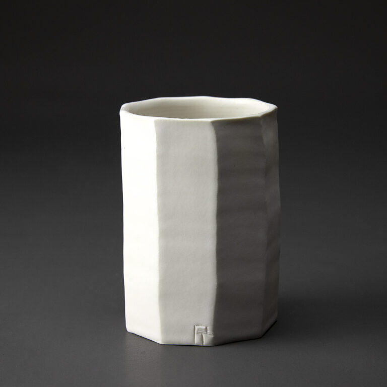 Tasses à thé en céramique, porcelaine émaillée blanc