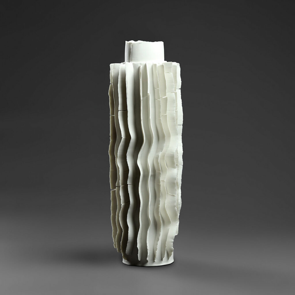 Vase ailettes - Eric Faure
