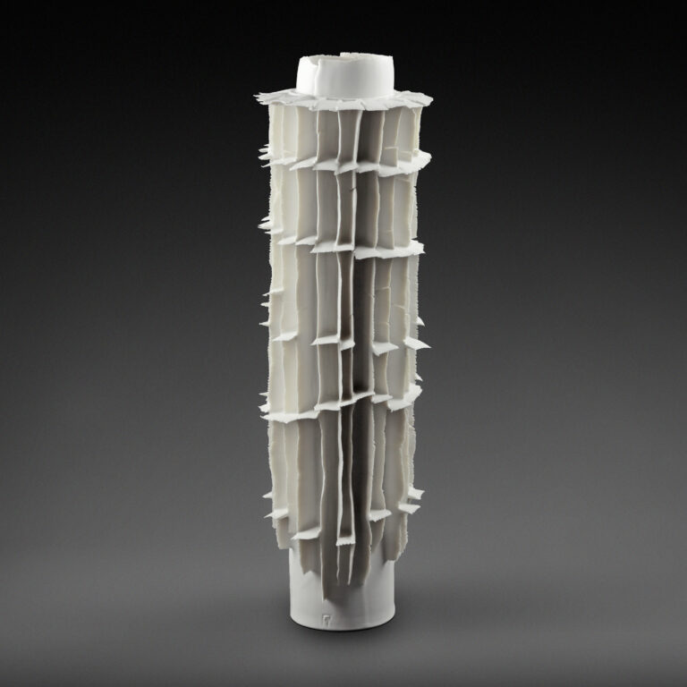 Vase en porcelaine - Eric Faure