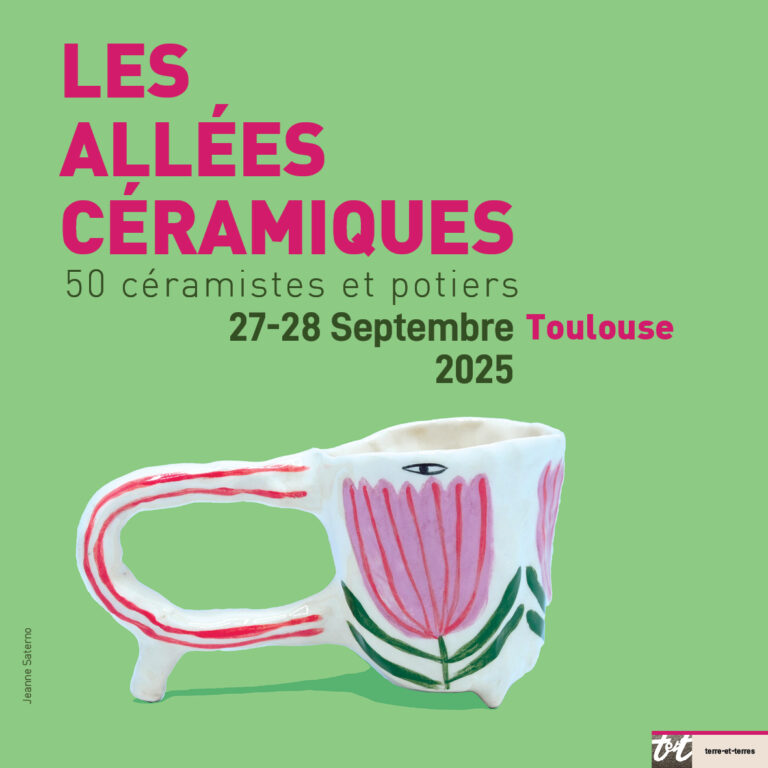 Les Allées Céramiques à Toulouse 27>28 septembre 2025 | Eric Faure